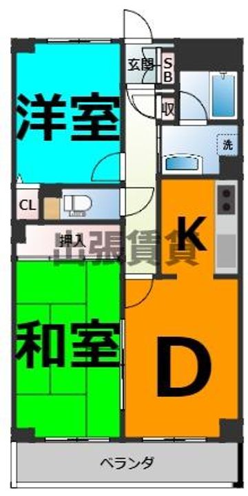 グレース堀田の間取り