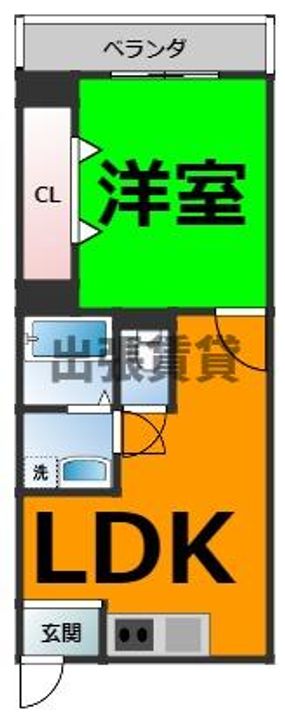 K2スクエアの間取り