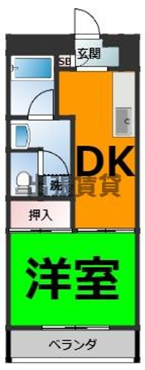 第一下林ビルの間取り