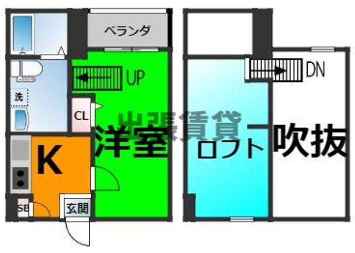 クレスト新富の間取り