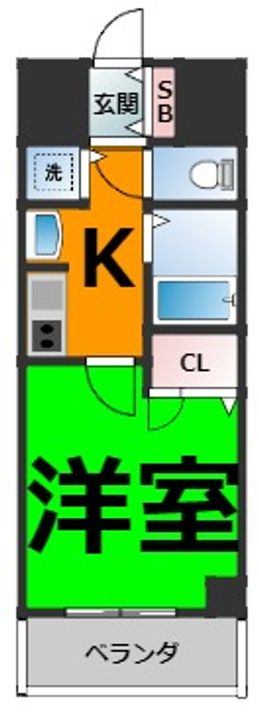 プレサンス大須観音駅前サクシードの間取り