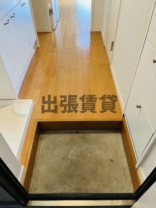 コーポLSRの玄関