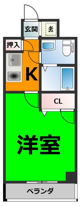 VIOLA KANAYAMAの間取り