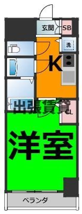 エスリード上前津テルツェの間取り