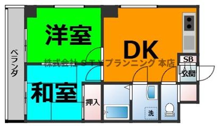 フォンテ名昭の間取り