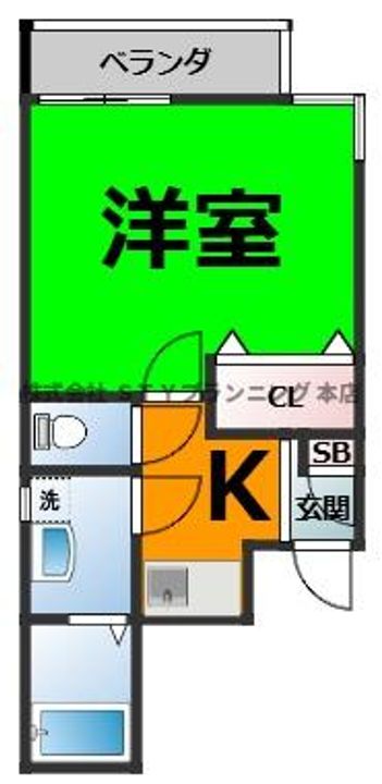 A-legato大喜の間取り