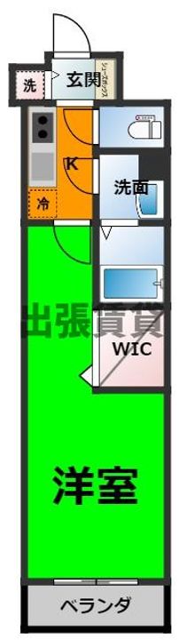 エスリード今池ルミナスの間取り