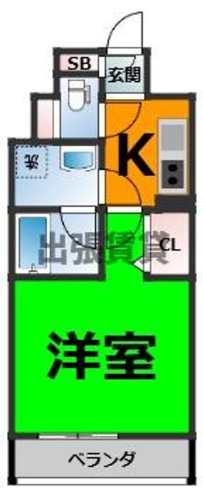 レジデンス東別院スクエアの間取り