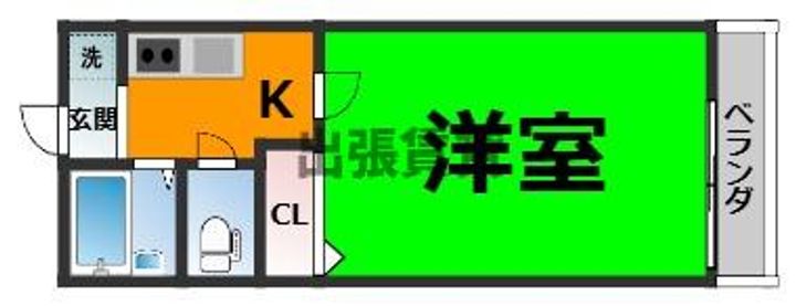 スプリングコートの間取り