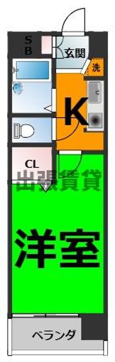 グランディール新福寺の間取り