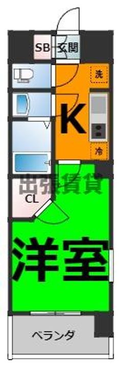ブランシエスタ泉の間取り
