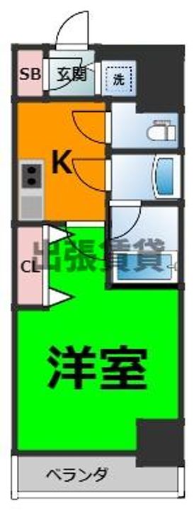 ブランシエスタ東別院の間取り