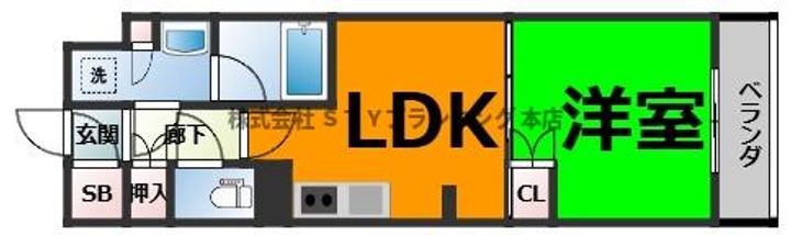 オーパスレジデンス名古屋ステーションの間取り