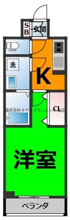 RICHED’OR川名駅の間取り
