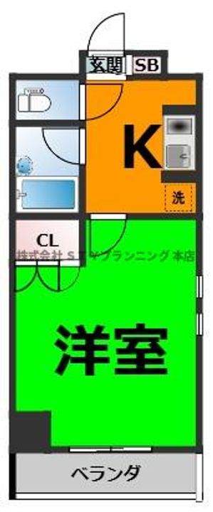 リブローネ南山の間取り