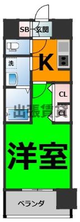 CREST TAPP平安通の間取り