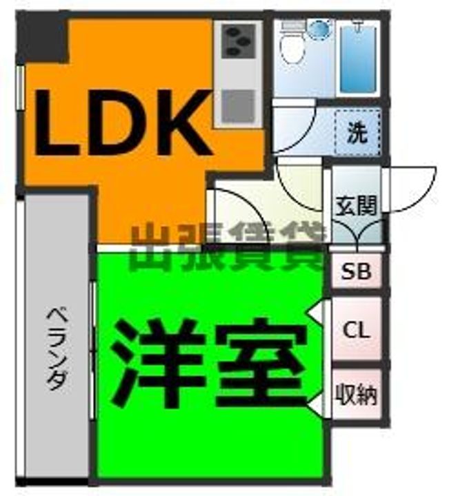 パルナス栄の間取り