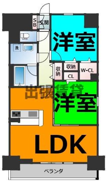 JS御園通の間取り
