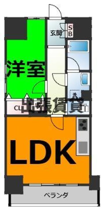 モンテーニュ名駅の間取り