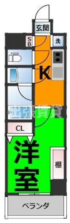 ドゥナーレ辻町の間取り