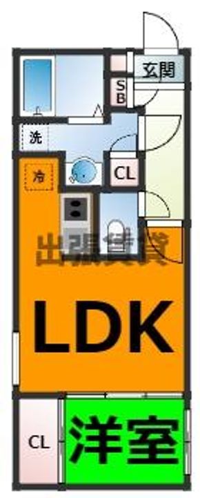 quador新瑞橋の間取り