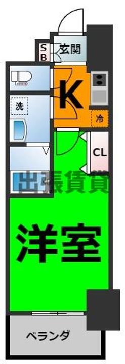 S-RESIDENCE山王の間取り