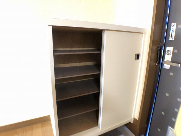 サンリバー105の玄関