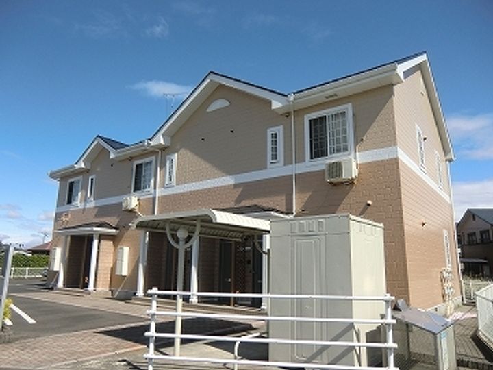 鹿児島県姶良市東餅田(アパート)の賃貸物件の外観