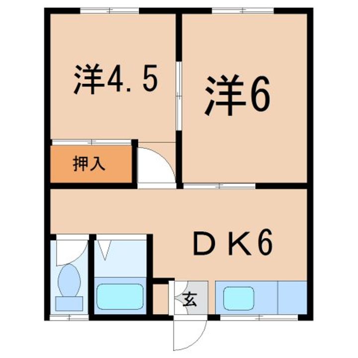 オーシャンハウスの間取り