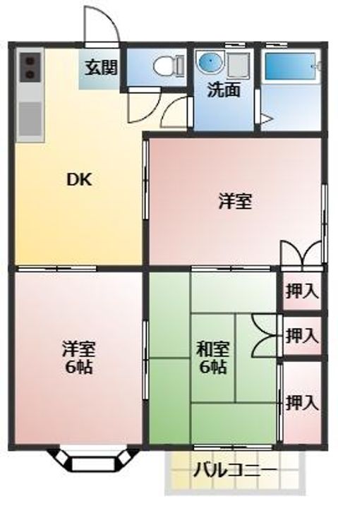 コンフォート21の間取り