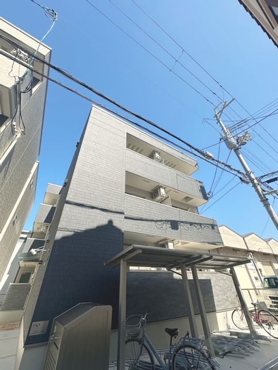 フジパレス長吉長原西Ⅲ番館の外観