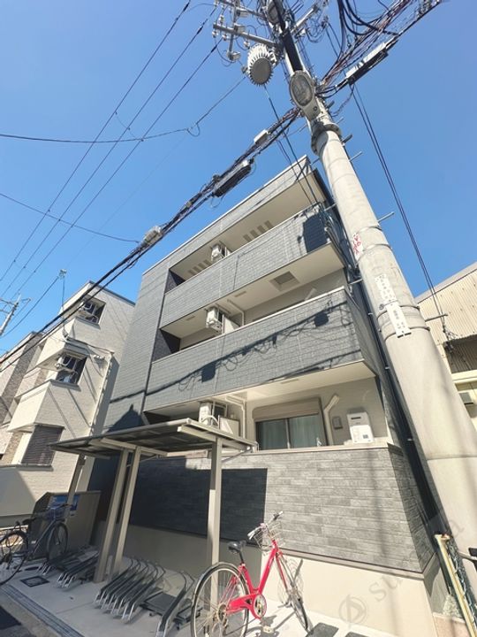 フジパレス長吉長原西Ⅲ番館の外観