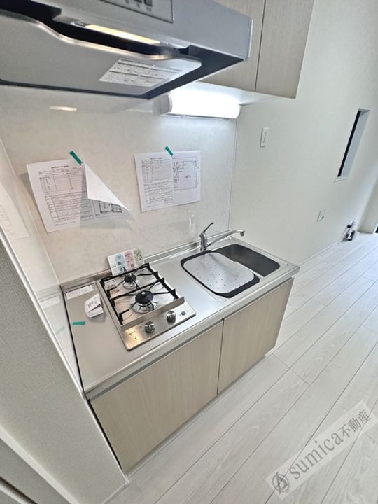 ハーモニーテラス中川東のキッチン