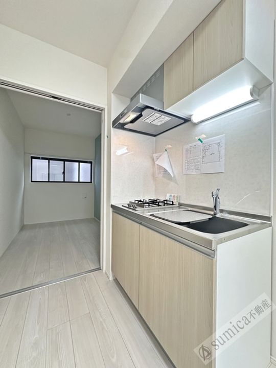 ハーモニーテラス中川東のキッチン