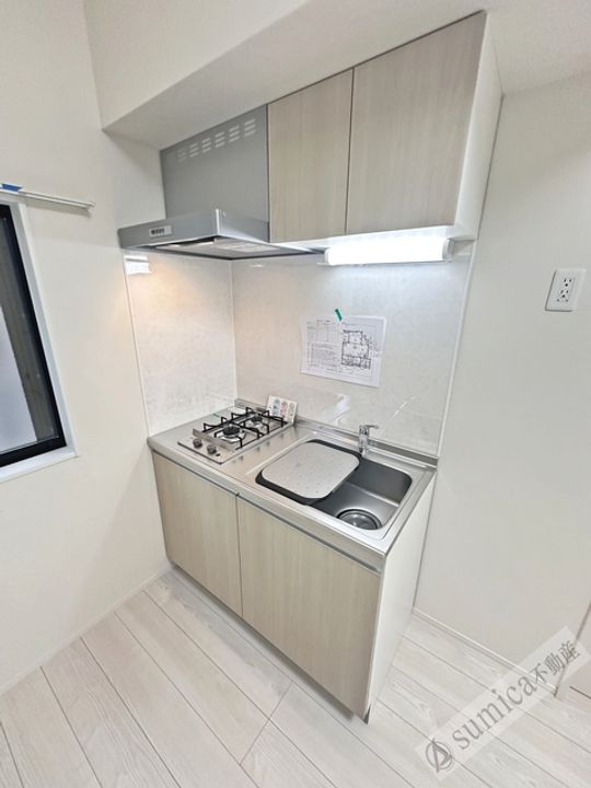 ハーモニーテラス中川東のキッチン