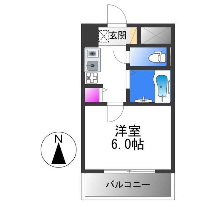 PS HIGASHIOSAKAの間取り