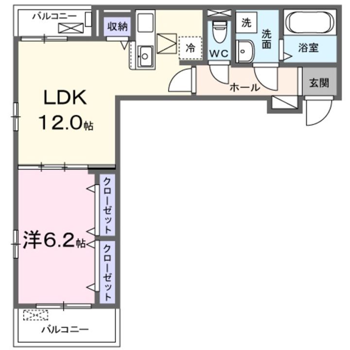 スペチアーレ クアットロの間取り