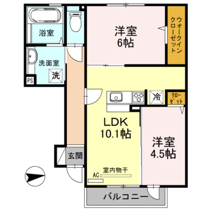 メゾンド・和の間取り