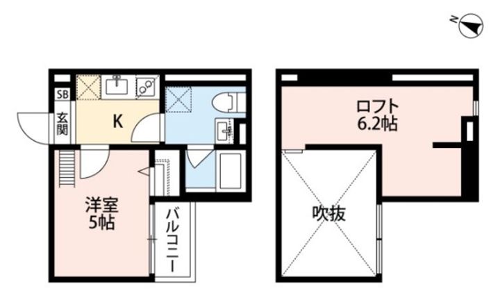コンフォール大阪の間取り