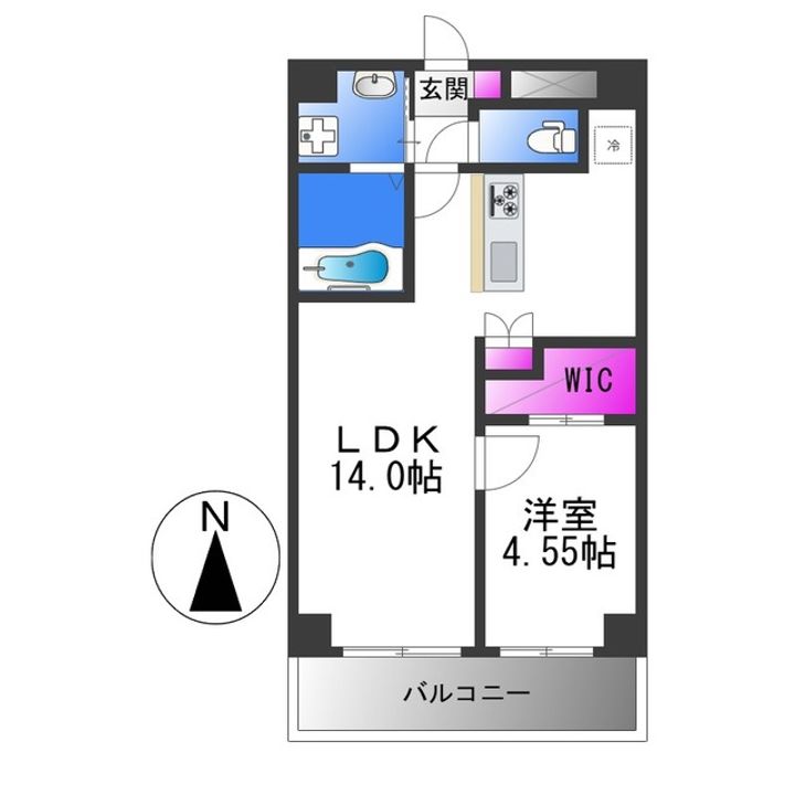 Allier鴻池元町の間取り