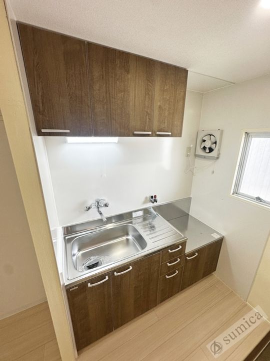 マンション太平6号館のキッチン