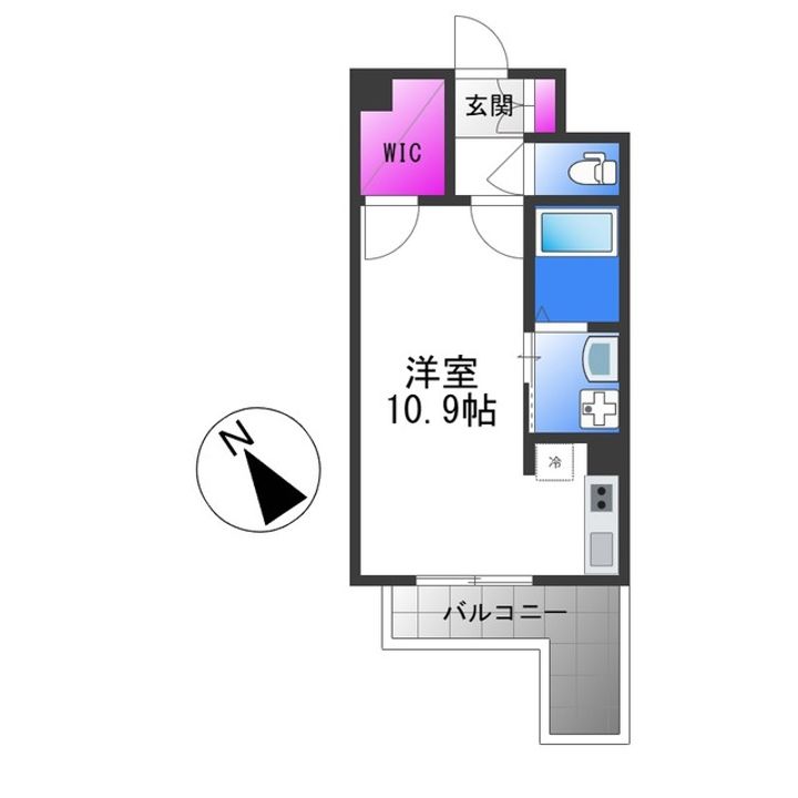 プロスペクト美章園の間取り