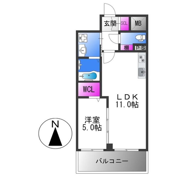 VITA荒本の間取り