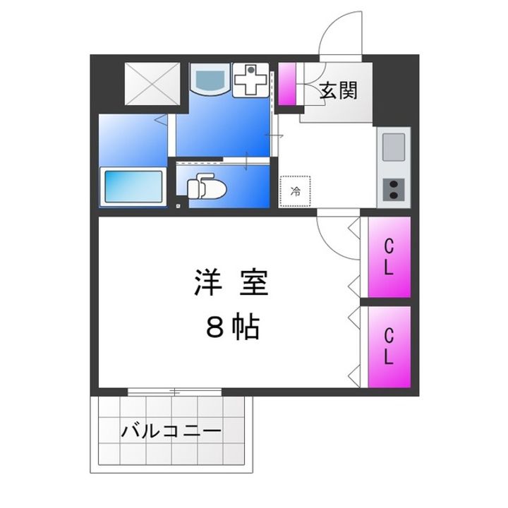 グローハイツ平野本町の間取り