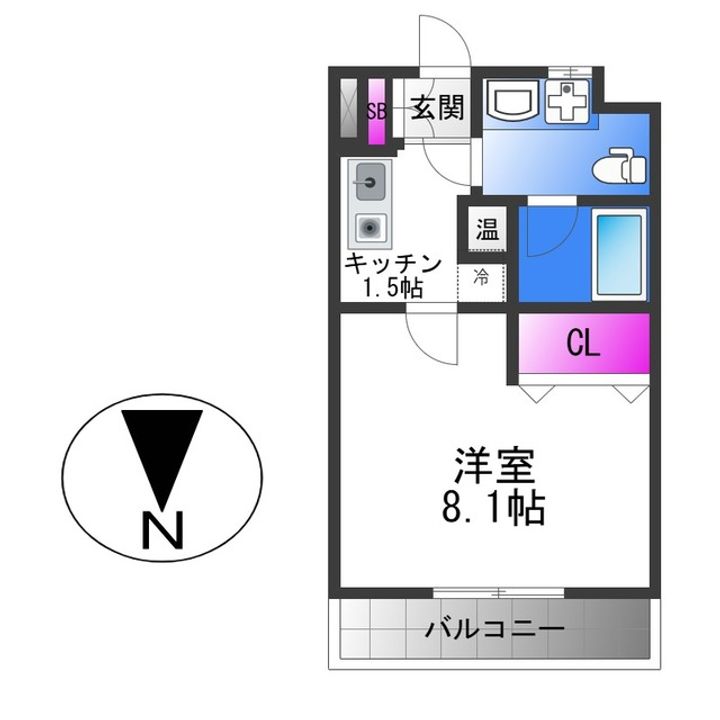 Ritz小阪の間取り