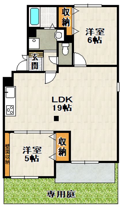 グランドハイツの間取り