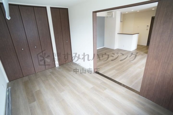 源ハイツの寝室