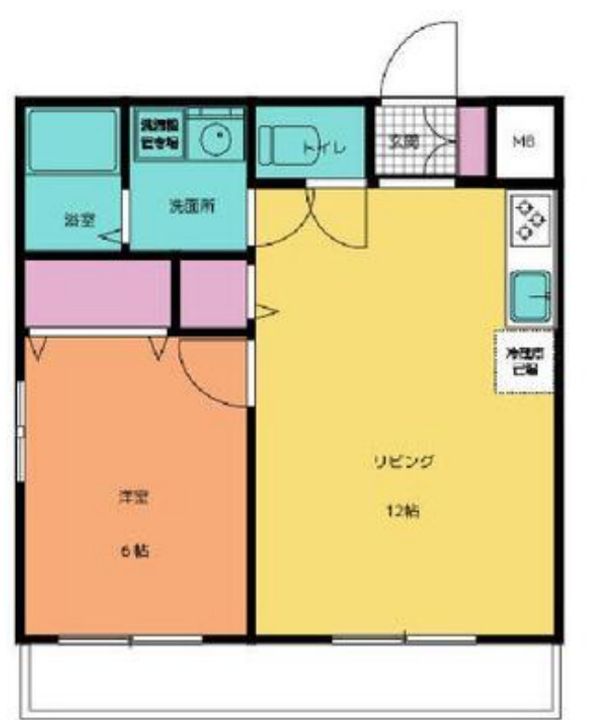 セントラルハイツ本山の間取り