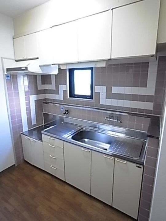 兵庫県西宮市弓場町(アパート)の賃貸物件のキッチン