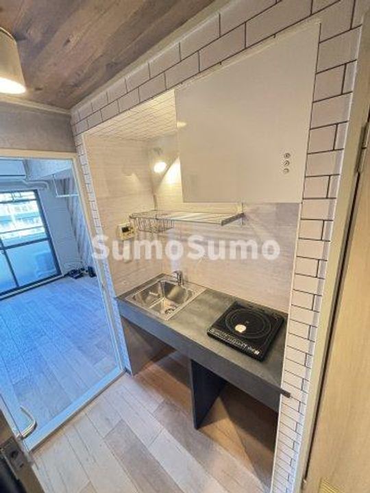 兵庫県神戸市灘区王子町1丁目(マンション)の賃貸物件のキッチン